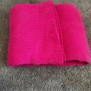 Hot Pink Throw Blanket